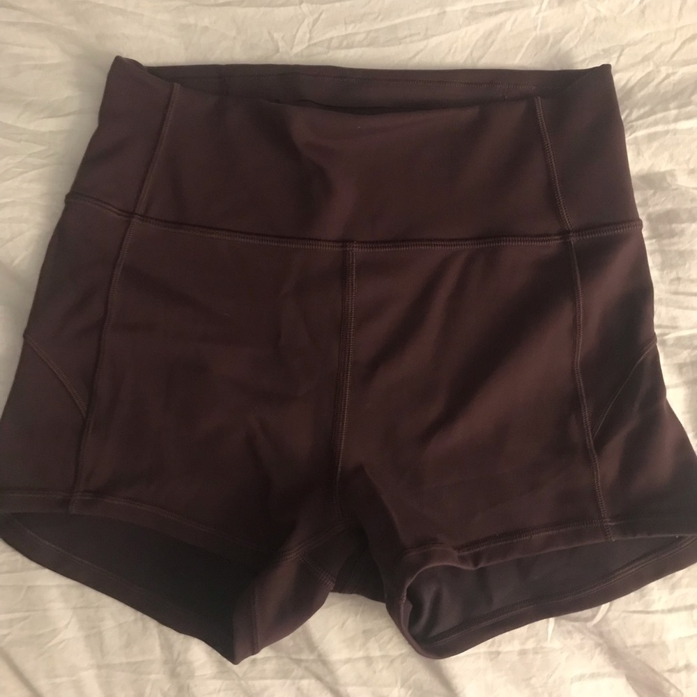 Lululemon in movement shorts
